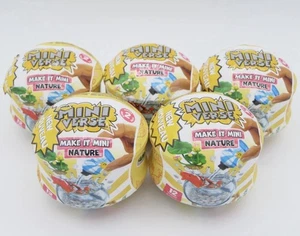 MGA Miniverse Make it Mini Nature Serie 2 5er Pack Mystery Blindkapseln Alter 8+ - Bild 1 von 3