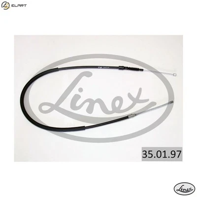 CABLE PULL PARKING BRAKE 35.01.97 FOR RENAULT TRAFIC/Bus/Rodeo/Van 2.5L 4cyl - Image 1 of 4