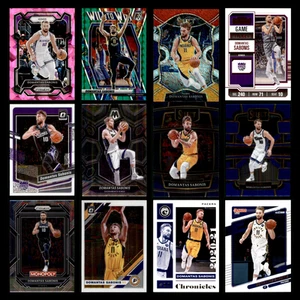 Domantas Sabonis Lot 12 Diff Basketball Karten 2019/2020-2023/24 Kings/Pacers - Bild 1 von 14