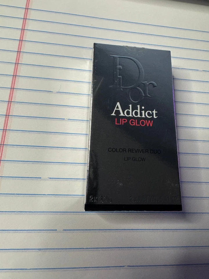 SELLADO Christian Dior Addict Lip REVIVER DUO GLOW Coral Rosa Brillo Bálsamo 001 004 Foto 1 de 1