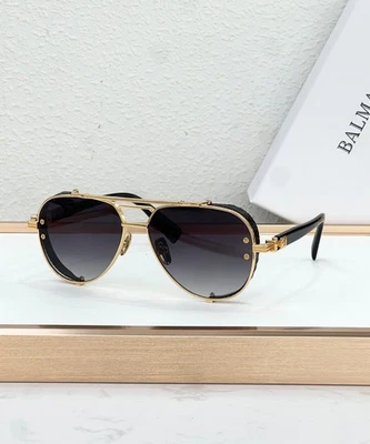 GAFAS DE SOL BALMAIN MUJER MODELO:BPS-125B-42 NEGRAS- ORO TALLA:59口14-140 Foto 1 de 4