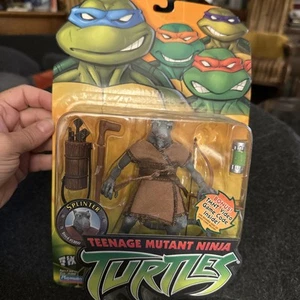 Teenage Mutant Ninja Turtles 5" Splinter Figur Toy Playmate 2003 TMNT Neu - Bild 1 von 3