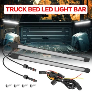 2X 17" LED Truck Bed Cargo Light Bar Strip w/Wire For Ford F150 F250 F350 Raptor - Picture 1 of 12