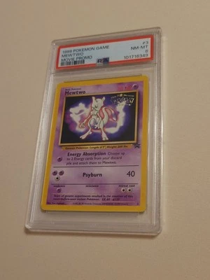 Mewtwo - Pokemon WOTC Black Star Promo #3 - Near Mint to Mint PSA 8 - Image 1 of 4