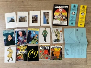 LOT 23 DOCUMENTS Blake et Mortimer JACOBS LA ROCHE GUYON TBE - Foto 1 di 4