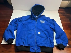Chaqueta Carhartt University Of Kentucky Wildcats para Hombres XL Ripstop Lona Con Capucha - Imagen 1 de 12