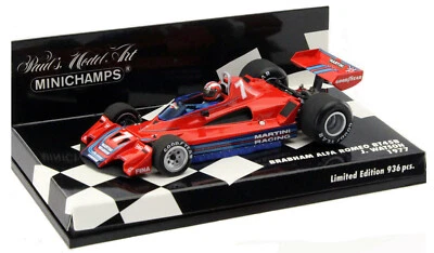 1977 Brabham BT45B Alfa Romeo #7 John Watson [1:43 MINICHAMPS 400 770007] L.Ed. - Immagine 1 di 4