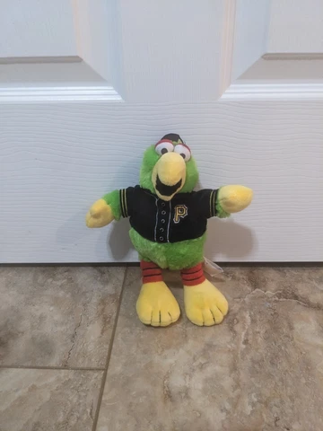 Pittsburgh Pirates Parrot Plush Mascot  9” FOCO MLB Baseball Cover
