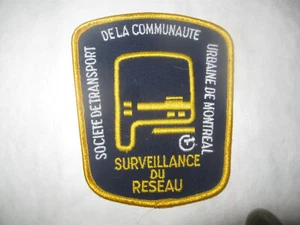 MONTREAL CANADA TRANSPORT SURVALLIANCE POLICE PATCH - Bild 1 von 1