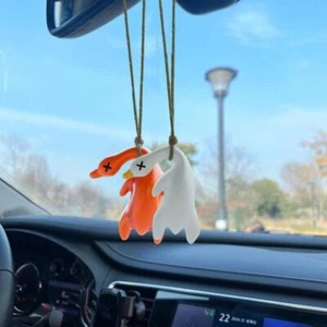 Swing Goose Car Pendant Funny Swing Duck Car Hanging Ornament Car RearView Best - Bild 1 von 12