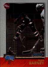 1998 Bowman Chrome CHL #39 Scott Barney