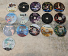 Video Game, Movie, Music Disc Only - Lot Of 16 - Untested