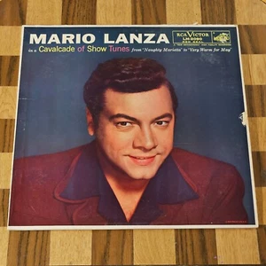 Mario Lanza Cavalcade Of Show Tunes Vinyl, 1957 RCA Red Seal LM-2090 VG+/VG+ LP - Picture 1 of 6