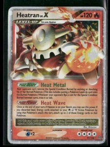 Pokemon TCG Heatran LV.X 97/100 Stormfront 2008 - Picture 1 of 5