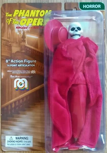 Figura de acción Mego Horror El Fantasma de la Ópera: Máscara de la Muerte Roja Nueva - Imagen 1 de 2