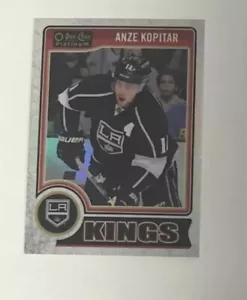 2014-15 O-Pee-Chee Platinum White Ice #48 Anze Kopitar Los Angeles Kings 64/199 - Picture 1 of 2