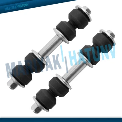 Barra estabilizadora delantera izquierda/derecha 2 piezas para Buick Cadillac Chevy Ford Lincoln Dodge Foto 1 de 4