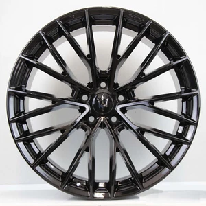 Set 4 Cerchi in Lega 21" per MASERATI GRECALE TROFEO Q4 530HP - Ruote + TPMS - Foto 1 di 3