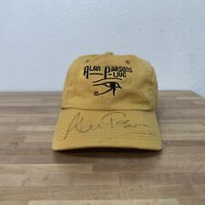 Autographed Alan Parsons Live Adjustable Strap Back Hat Adult One Size