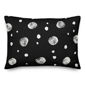 Creative Products Dots On Black 20 x 14 Indoor / Outdoor Pillow - Picture 1 of 3