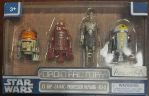 Disney Parks Star Wars Droid Factory AHSOKA 3,75" Figuren C1-10P C4-R4C RD-3 Neu - Bild 1 von 1
