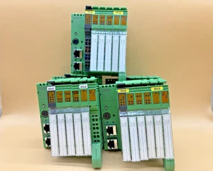 PHOENIX CONTACT ILC 171 ETH 2TX   2700975 WITH MODULES - Picture 1 of 15
