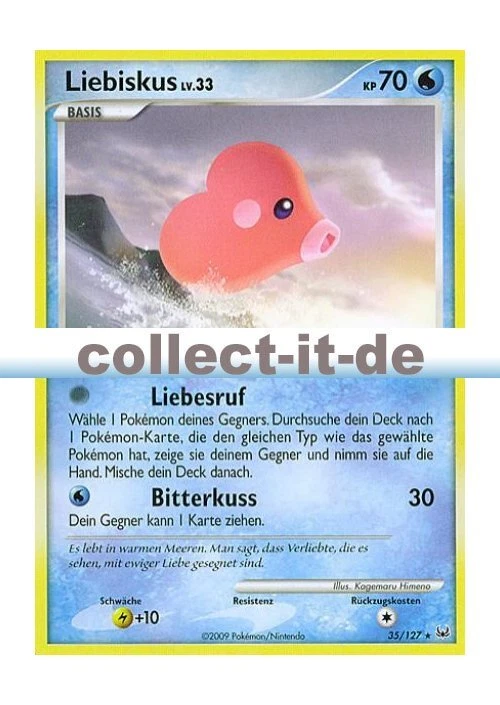 Pokemon Platin 35/127 - Liebiskus Deutsch - Bild 1 von 1
