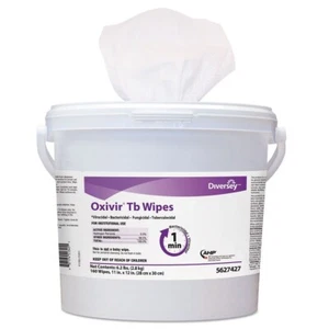 Diversey Oxivir Tb Wipe Surface Disinfectant Cleaner 160 Ct exp 1/17/27 - Picture 1 of 1