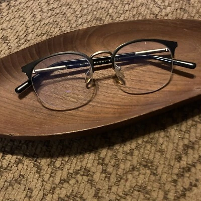 PERRY ELLIS PE 403-1 Brown New Round Optical Eyeglass Frame For Men - Image 1 of 4