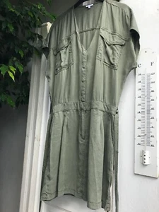 NEU! SPLENDID Cargo Minikleid aus Twill in Kaki Large (NP 195 EUR) - Bild 1 von 11