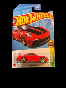 2023 Hot Wheels Porsche 911 GT3 rot #177/250 HW Exoten 2/10 Safe Ship - Bild 1 von 2