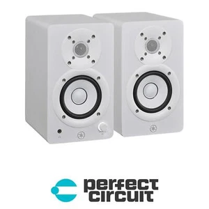 Yamaha HS3 Powered Studio Monitor Pair White PRO AUDIO NEW PERFECT CIRCUIT - Picture 1 of 1