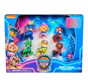Paw Patrol: The Mighty Movie, Toy Figures Gift Pack, with 6 Collectible Figures - Picture 1 of 3