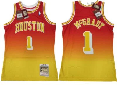 04-05 Camiseta deportiva Tracy McGrady #1 Rockets para hombre talla S Mitchell & Ness Swingman $130 Foto 1 de 4