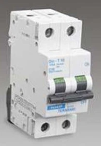 Terasaki MINIATURE CIRCUIT BREAKER 2-Poles 415V AC 10kA C-Curve- 0.5A, 1A Or 2A - Picture 1 of 4