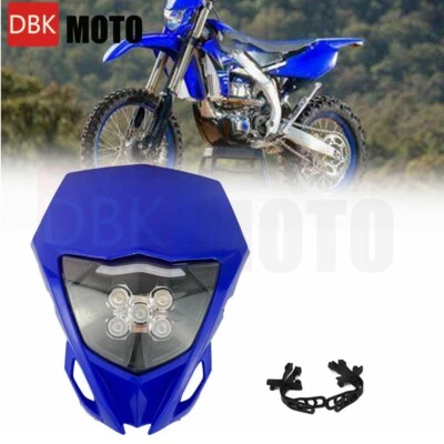 Headlight Assembly For Yamaha WR450 WR250 YZ250F YZ450F WR250F Enduro Trail Bike Foto 1 de 4