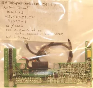 IBM Thinkpad i1400 Audio Board 10L1173 48.46b01.011 - Picture 1 of 1