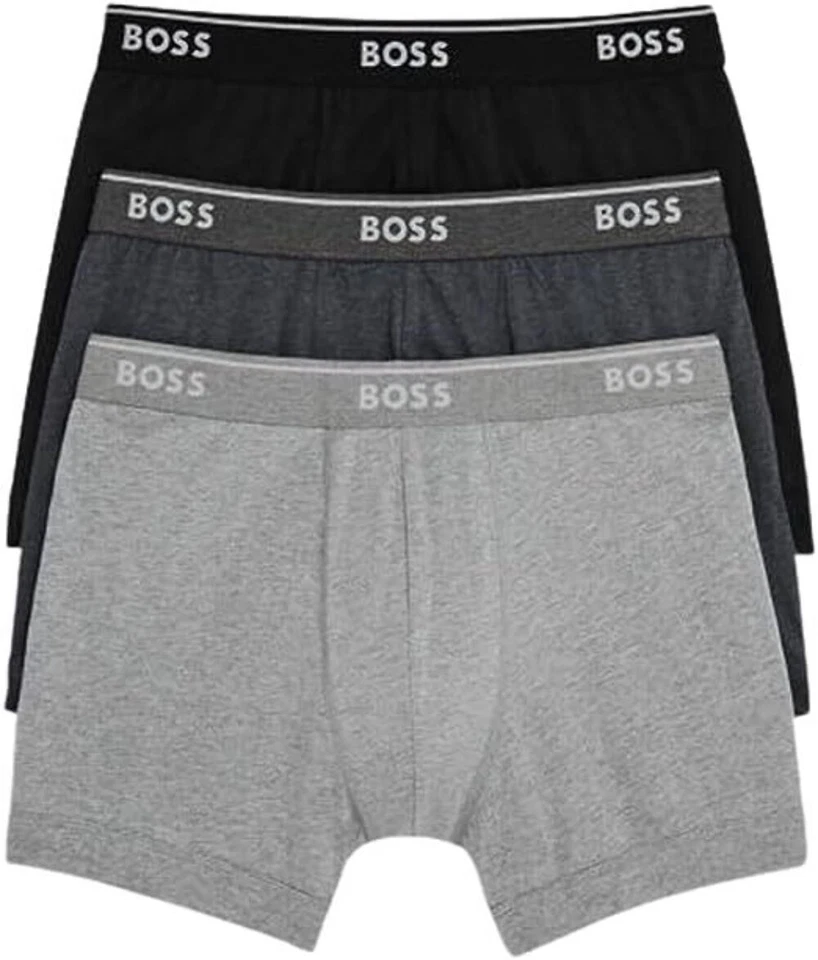 Hugo Boss BoxerBr 3P Classic Grey [50475675-061] - Image 1 of 1