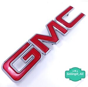 GMC 03-21 Savana 99-07 Sierra Front Grille Emblem Nameplate OEM Ornament Logo