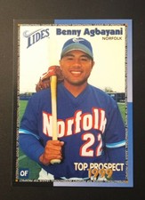 1999 International League Top Prospects Benny Agbayani Norfolk Tides #2