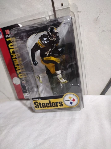 McFARLANE Troy Polamalu NFL SERIES 14 PITTSBURGH STEELERS figure toy Cover