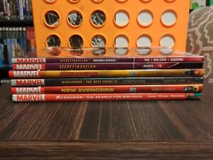 New Avengers Wolverine Hardcover Secret Invasion Bendis Geoff Johns HC Lot TPB A