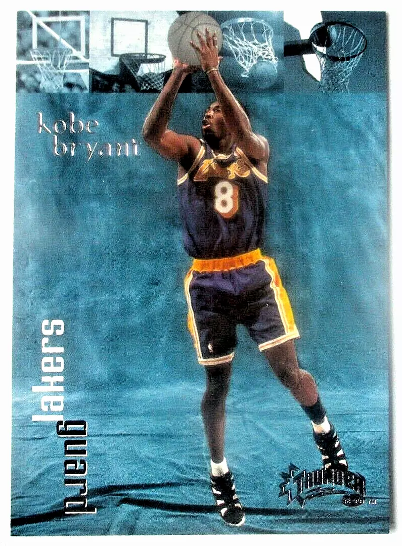 1998-99 Skybox Thunder Kobe Bryant #108  HOF LAKERS ~ Sharp!