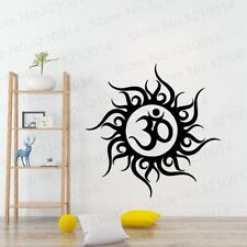 Lotus Om Wall Sticker Decal Vinyl Removable Home Decor Wallpaper For Living Room