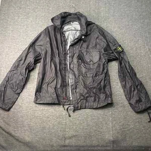 Stone Island Jacke Herren Small SM Regen schwarz ultraleicht Windbreaker Urban Tech - Bild 1 von 14