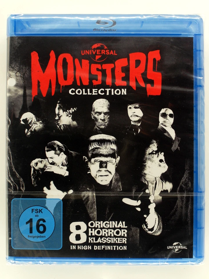 Universal Monsters Collection Blu-ray DVD Video