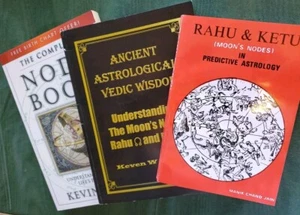 RAHU AND KETU MOON'S NODE: Set Of 3 PB. M. Jain, K. Barrett & K. Burk - Picture 1 of 11