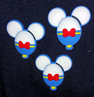 3 Donald Duck Mickey Ears Disney Mickey Mouse Club Jibbitz Crocs Shoe Charms