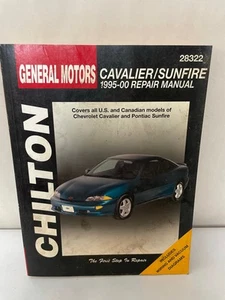 Chilton Auto Repair Manual GM Cavalier, Sunfire 1995-00 28322 - Foto 1 di 3