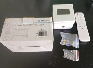 Bluetooth In-Wall Amplifier Adastra WA-215 Touch Panel + Remote 953.132uk - Picture 1 of 10